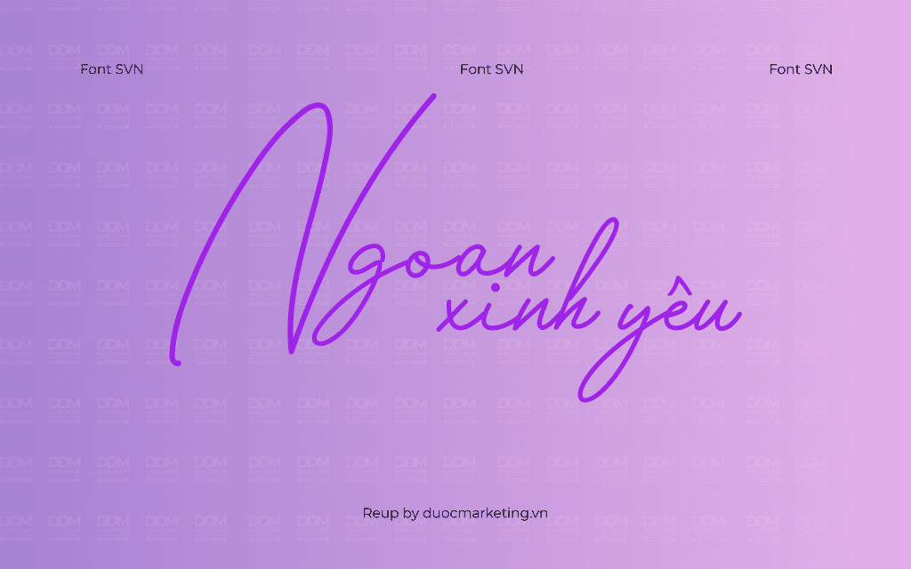 Font Việt hóa SVN Housttely Signature