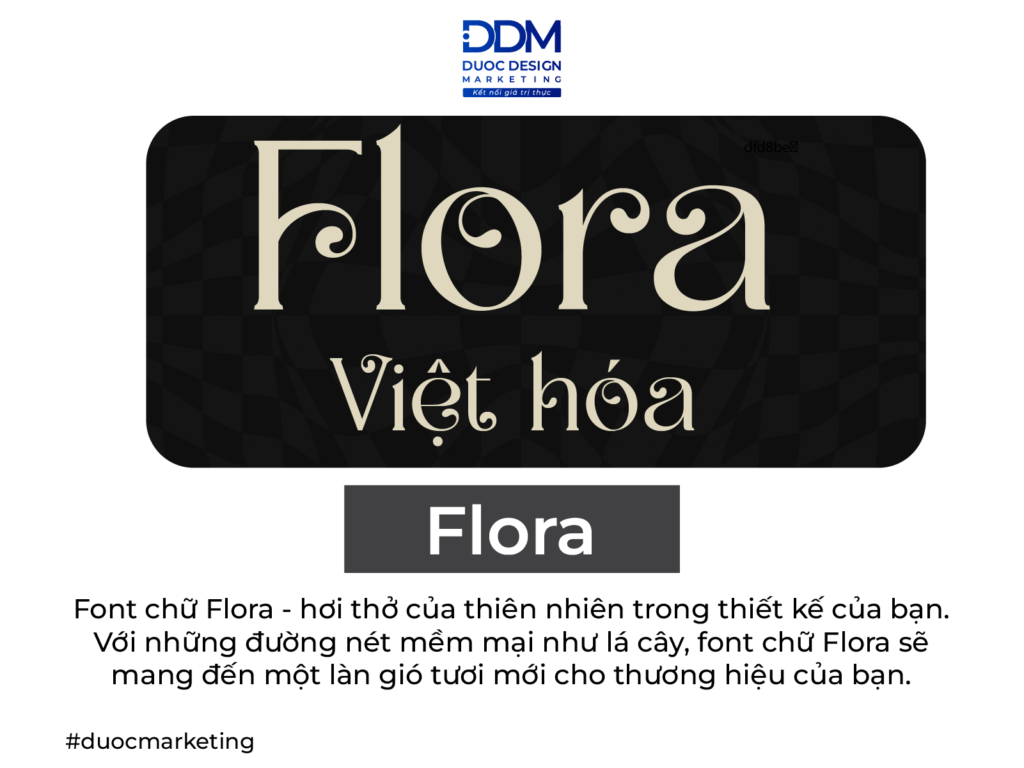 font-flora-viet-hoa