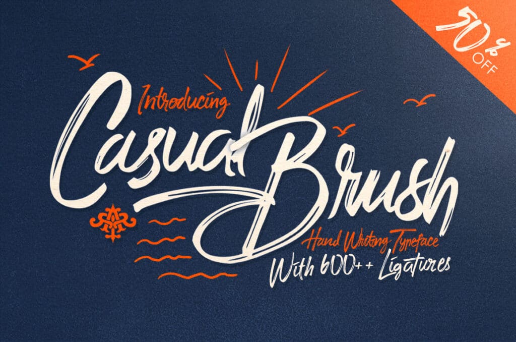 Font SVN-Casual Brush Việt Hóa