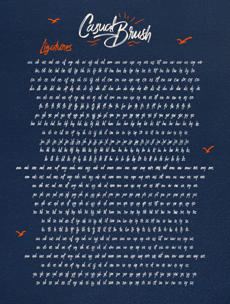 Font SVN-Casual Brush Việt Hóa